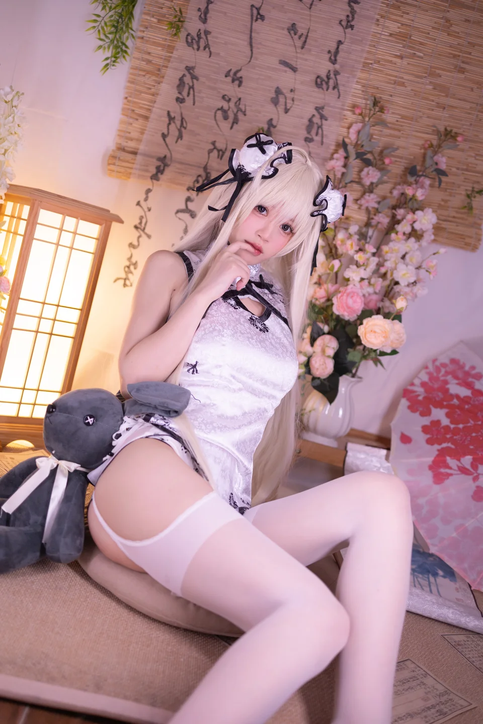 星黛鹿鹿 - No.016 穹妹旗袍 [62P-604MB] tg@simisebaisi 【丝足阁】026.webp